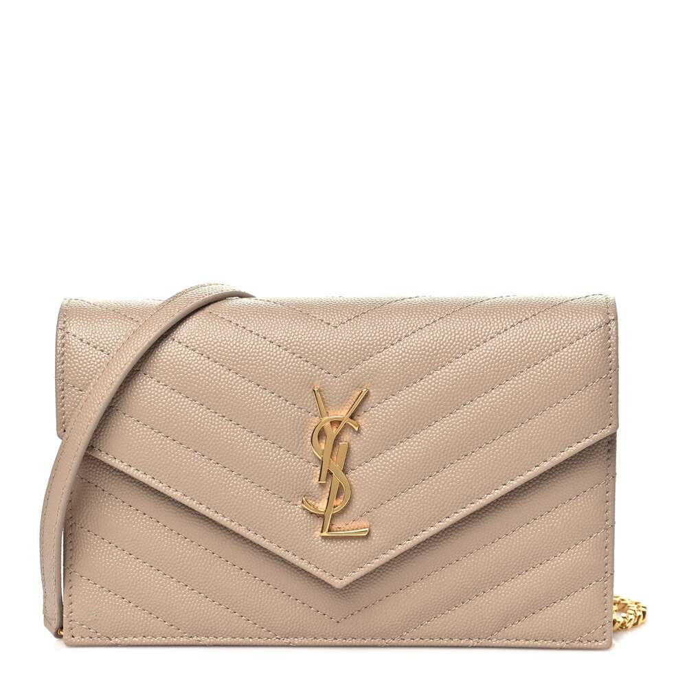 Saint Laurent Grain De Poudre Matelasse #317538S12B